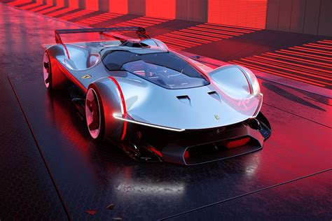 Ferrari reveals future ideas with 1030bhp Vision Gran Turismo car