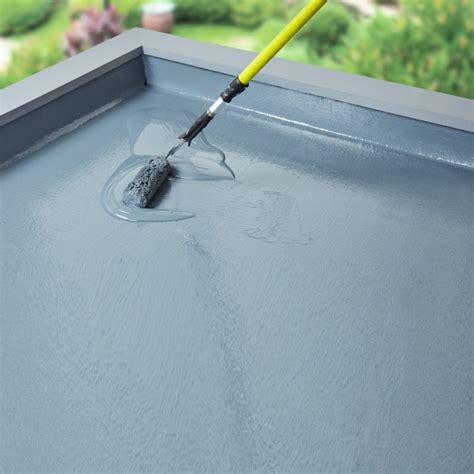 Everbuild Aquaseal Liquid Roof Membrane Coating 21Kg Grey AQLIQRFGY21 ...