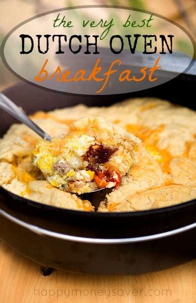 5 Layer Dutch Oven Country Breakfast {Camping Recipe}