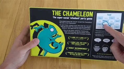 Chameleon Board Game Rules: How to Play the Chameleon Game - April 2024 - Ultra food mess