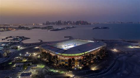 Qatar’s demountable shipping container stadium completed - Global Construction Review