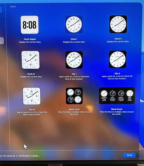 Where is the digital clock widget?! : r/MacOS