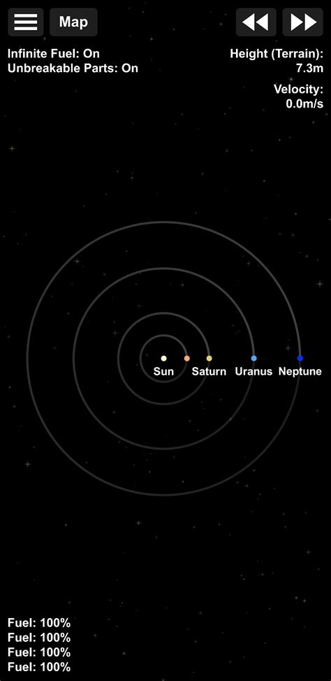 Realistic Distanced Solar System (Mobile) | Spaceflight Simulator Forum