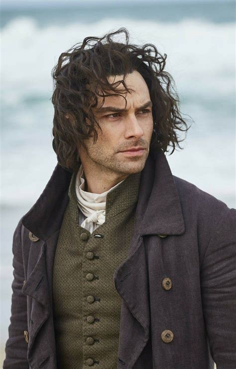 Irish actor Aidan Turner and his wild, windswept curls as Capt. Ross ...