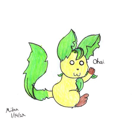 Shiny Leafeon by xKukiTanukix on DeviantArt