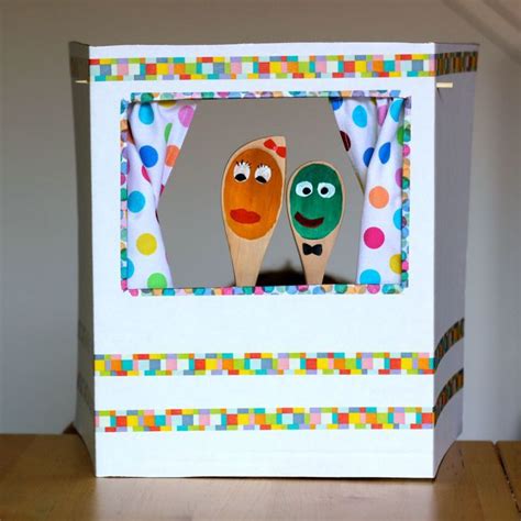 DIY Puppet Theater - Crafting Connections | Puppets diy, Sparkle crafts ...