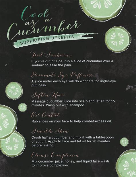 benefits of cucumber | Under eye puffiness, Puffy eyes, Cucumber benefits