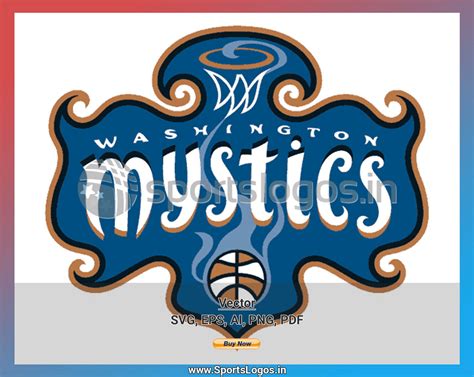 Washington Mystics - Basketball Sports Vector SVG Logo in 5 formats ...