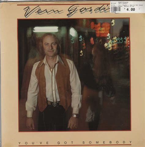 Vern Gosdin - You've Got Somebody | Vern gosdin, Classic album covers, Album covers