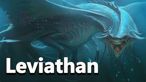 Leviathan: The Biblical Monster - Mythological Bestiary - See U in History | Leviathan, Sea ...