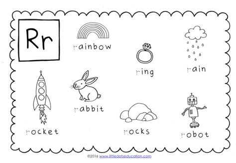 Preschool Letter R Activities and Worksheets