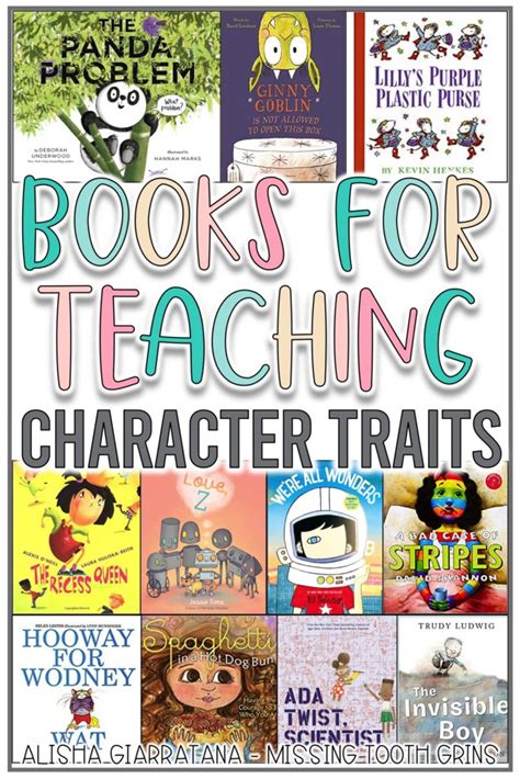 Books To Teach Character & Character Traits - Missing Tooth Grins