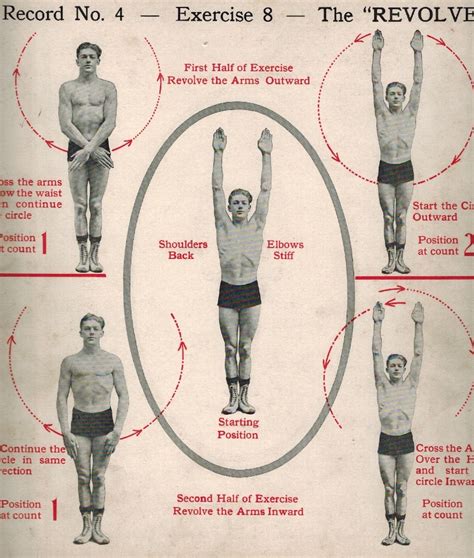 The Famous Daily Dozen Exercises | The Art of Manliness