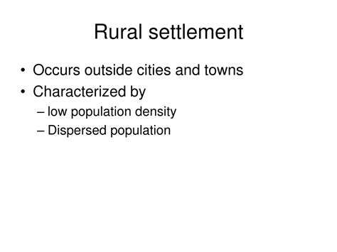 PPT - Chapter 19: Rural Settlement Patterns PowerPoint Presentation ...