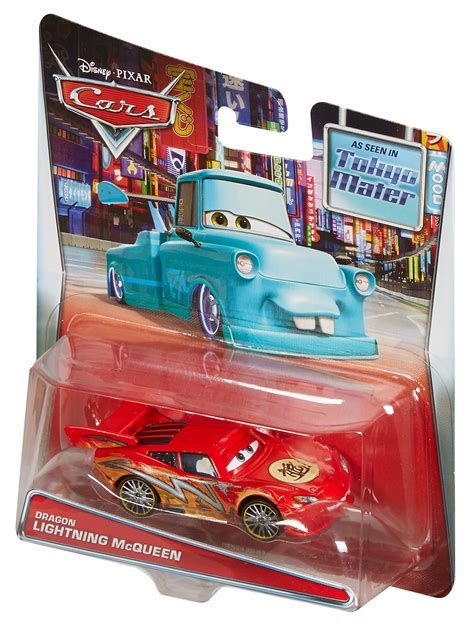 Disney/Pixar Cars Mater's Tall Tales Dragon Lightning McQueen (Tokyo Mater) Die-Cast Vehicle ...