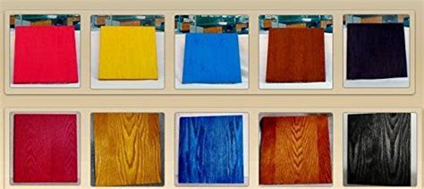 Wood Dye - Aniline Dye 5 Color Kit - Wood Stain Kit | Staining wood, Wood stain colors, Stain colors