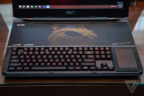 This is MSI's insane mechanical keyboard laptop | The Verge