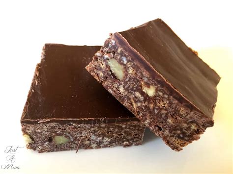 No Bake Chocolate Slice – Just a Mum