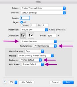 How To Change Printer Settings To Labels - Printerinsight