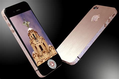 Stuart Hughes iphone 4 Diamond Rose 'The worlds most expensive Phone' - Stuart Hughes