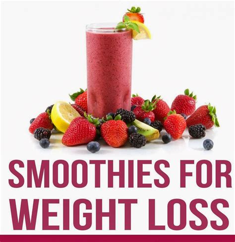 Smoothies for Quick Weight Loss