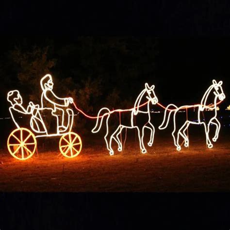 Outdoor 2d Led Rope Light Nativity Scene Jesus Christmas Light ...