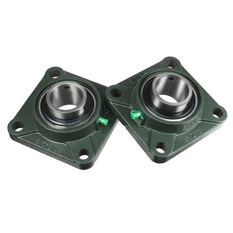 2pcs Pillow Block Bearing UCF209 45mm Mounted Bear Square Flange - Walmart.com - Walmart.com