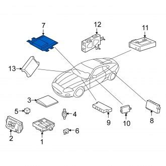 2009 Jaguar XK Convertible Fuse Box Diagrams