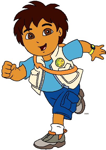 Go Diego Go Clip Art | Cartoon Clip Art