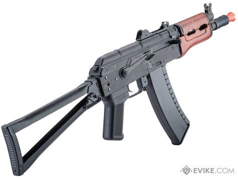 Cybergun Kalashnikov Licensed AK-74 Airsoft AEG Rifle by ICS (Model: AKS-74U), Airsoft Guns ...