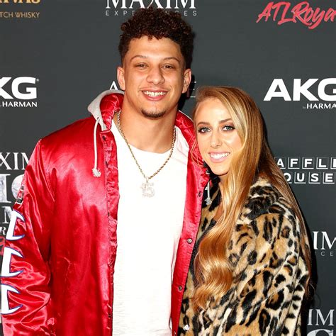 Patrick Mahomes' Fiancée Slams "Haters" Who Say Her Breasts Are Fake