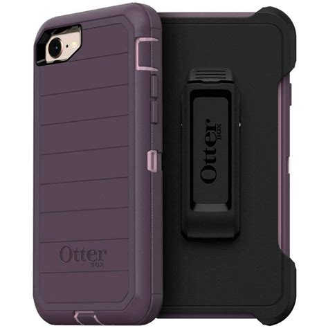 OtterBox Defender Series Rugged Case & Holster for iPhone SE (2020), 8 ...