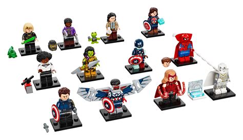 LEGO Marvel Minifigures Series revealed featuring characters from Loki ...