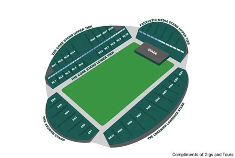 John Smiths Stadium Seating Map