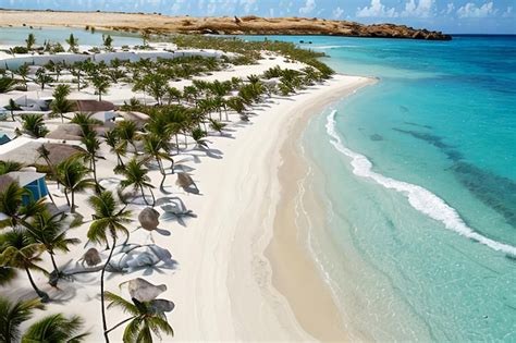 Premium AI Image | Eagle beach aruba