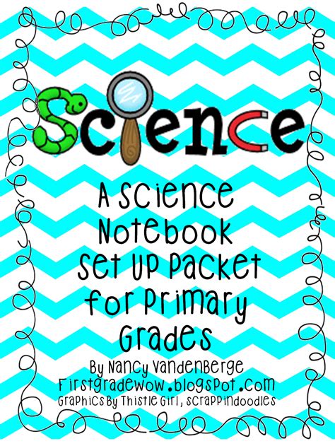 First Grade Wow: Science Notebook Set Up!!