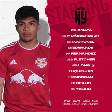 New York Red Bulls on Twitter: "‼️ STARTING XI ‼️ https://t.co ...