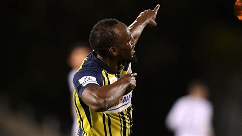 Usain Bolt scores twice; Central Coast Mariners, A-League, video, scores | Daily Telegraph