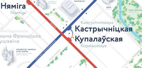 Minsk Metro map