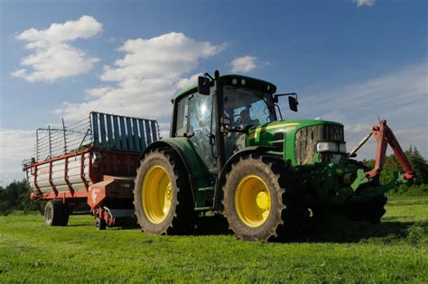 Farming Tractor Royalty-Free Stock Photo