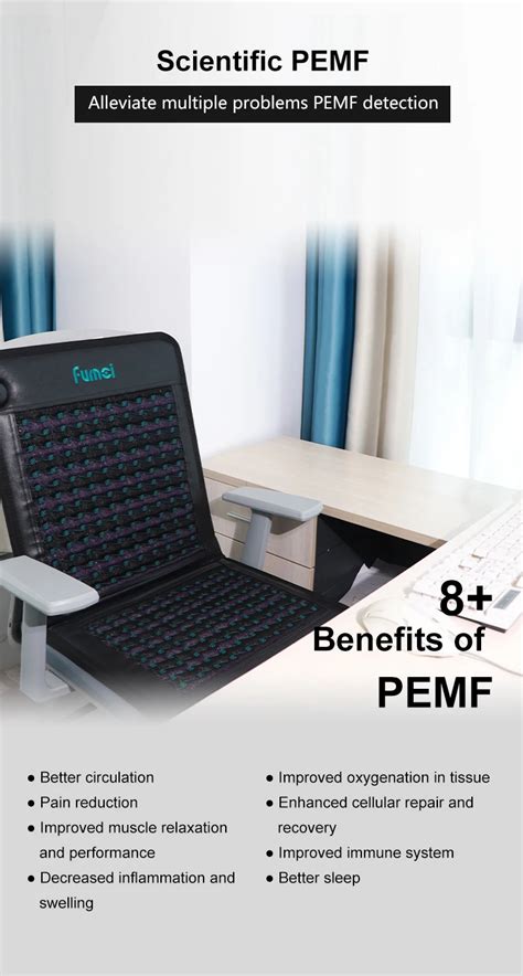 Fumei Pemf Magnetic Therapy Mat No Emf Pemf Chair Mat Amethyst Therapy ...