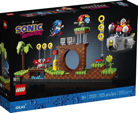 Sonic the Hedgehog LEGO Set Images Bring Green Hill Zone to Life