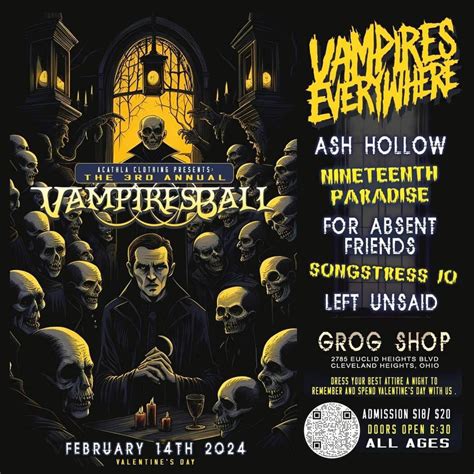 VampiresBall- Grog Shop!, The Grog Shop, Cleveland Heights, February 13 2024 | AllEvents.in