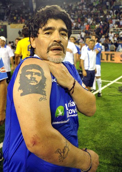 Che Guevara Tattoo, Maradona Tattoo, Che Guevara Quotes, Ernesto Che, Diego Armando, Fourth ...