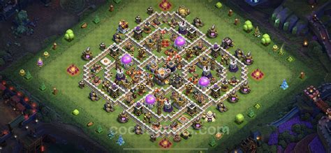 Farming Base TH11 with Link, Anti 2 Stars, Hybrid - Clash of Clans 2022 - Town Hall Level 11 ...