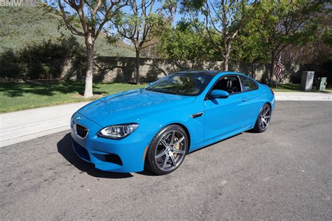 2014 BMW M6 Coupe Competition Package in Laguna Seca Blue