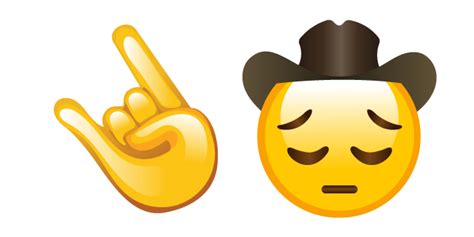 Sad Cowboy Emoji Meme Curseur – Custom Cursor