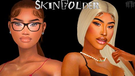 The Sims 4 Skin CC Folder