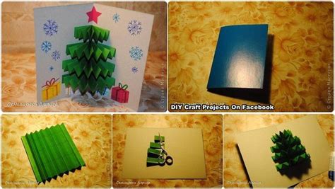 pop-up Christmas tree card Pop Up Christmas Cards, Paper Christmas Tree, Christmas Crafts For ...
