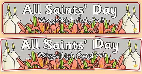 50+ All Saints Day Banner Free Download 2023 - QuotesProject.Com